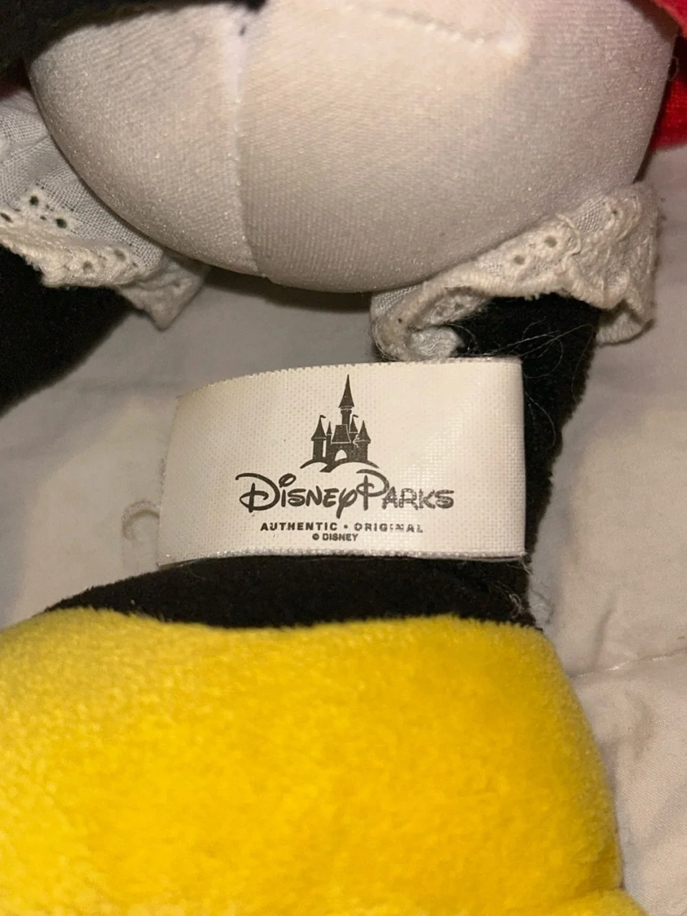 Disney Parks 15” Plush Minnie Mouse Doll Stuffed Animal Toy